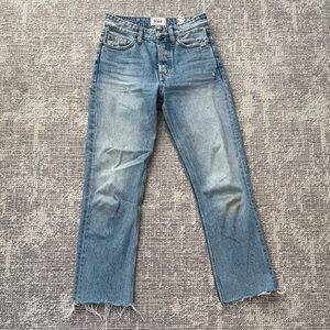 Agolde Light Blue Distressed Jeans